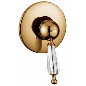 Встраиваемый смеситель для душа/ванны Bugnatese Oxford с элементом Swarovski